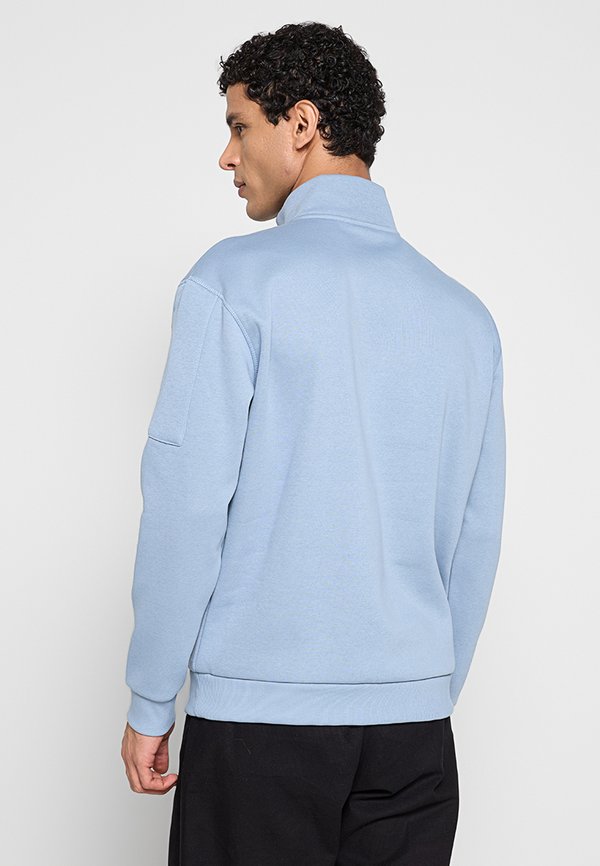 NO EXCESS SWEATER HALF ZIP BRUSHED