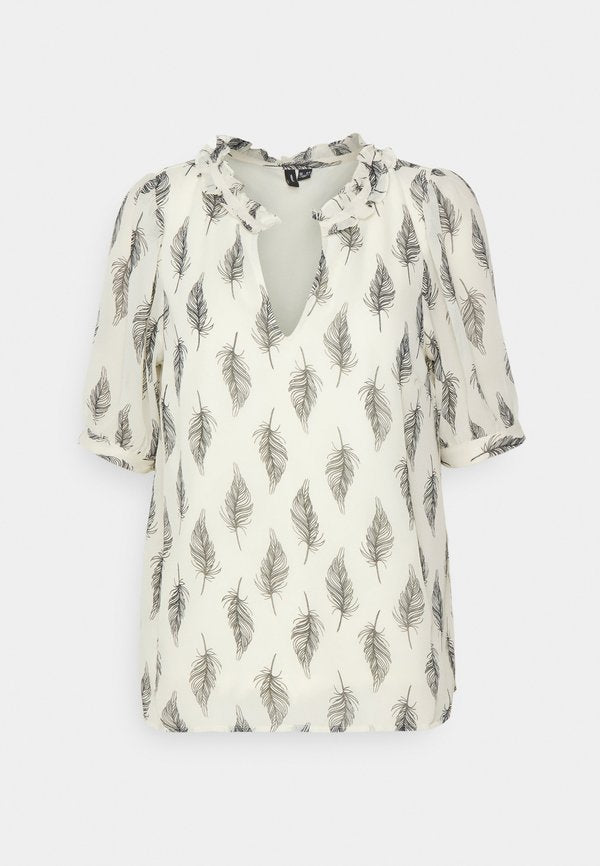 Vero Moda Tall VMSARA NECK TOP WVN BTQ TLL