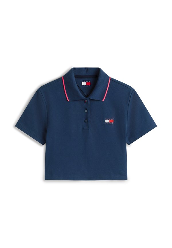 Tommy Jeans TOMMY BADGE BOXY FIT CROPPED POLO SHIRT