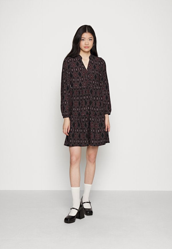 JDY JDYLOTUS V NECK LAYER DRESS