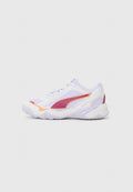 Puma SOLARSTRIKE - Handball shoes - white/heat fire/lilac crush/berry