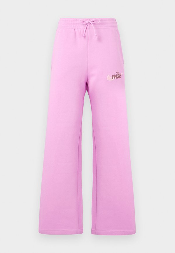Nike Sportswear LOGO - Tracksuit bottoms - magenta/pink foam