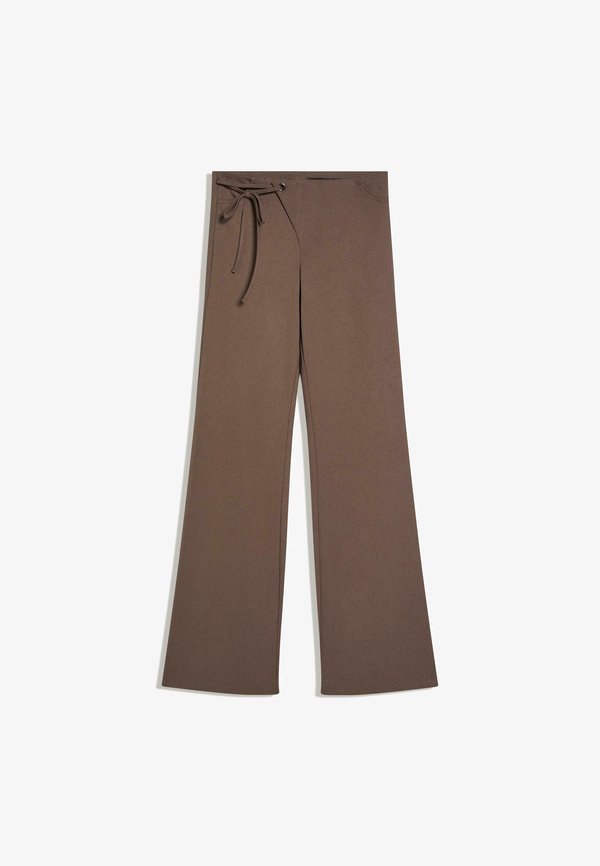 Bershka TROUSERS - Trousers - sand