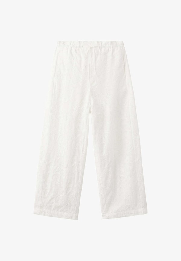 Mango ADULT - Trousers - white