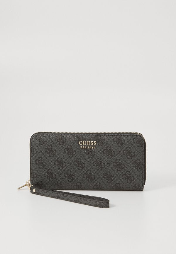 Guess BRENTON ZIP AROUND - Wallet - coal