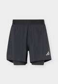 adidas Performance RUN - 2-in-1 shorts - carbon