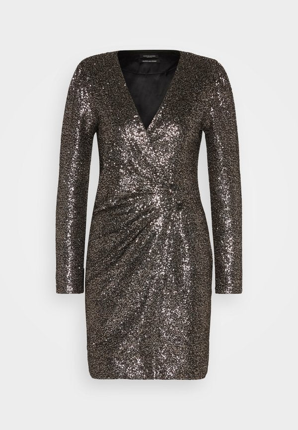 Scotch & Soda MINI DRESS IN MIXED SEQUINS