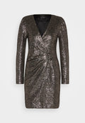 Scotch & Soda MINI DRESS IN MIXED SEQUINS