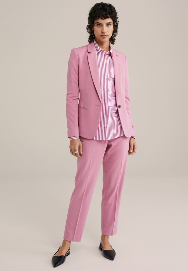 WE Fashion DAMES SLIM FIT PANTALON MET STRETCH