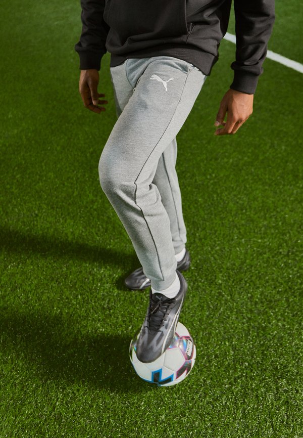 Puma TEAMGOAL CASUALS PANTS - Tracksuit bottoms - medium gray heather