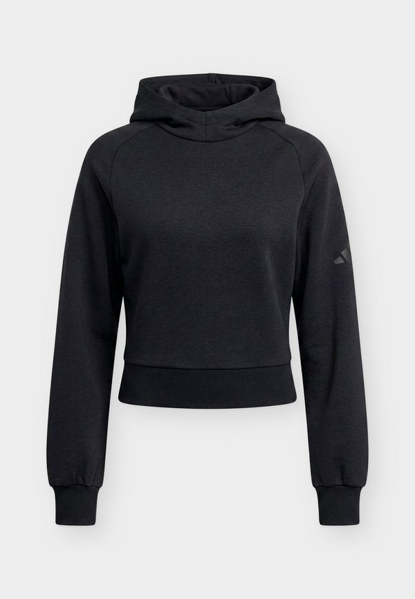 adidas Sportswear SOFT LUX HOODIE - Hoodie - black
