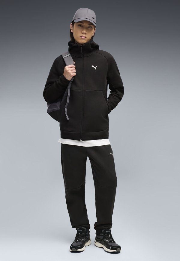 Puma PUMATECH ELEVATED HOSE - Tracksuit bottoms - black