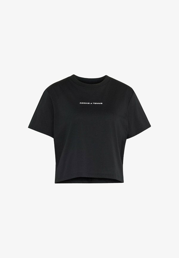 adidas Performance ADIDAS PERFORMANCE TENNIS CULTURE GRAPHIC T.SHIRT - Sports T-shirt - black