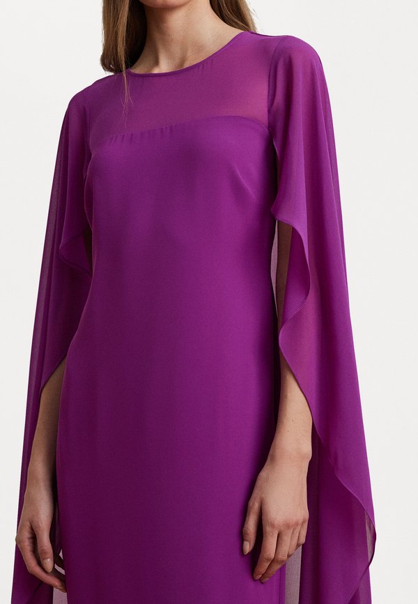 Lauren Ralph Lauren CAPE GEORGETTE GOWN