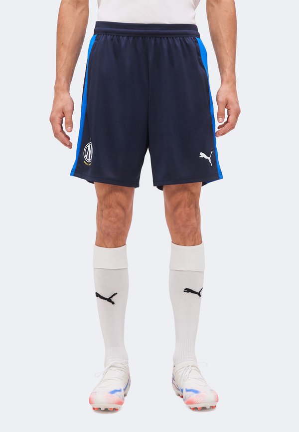 Puma OLYMPIQUE MARSEILLE TRAINING SHORTS POCKETS - Club wear - deep navy/team royal