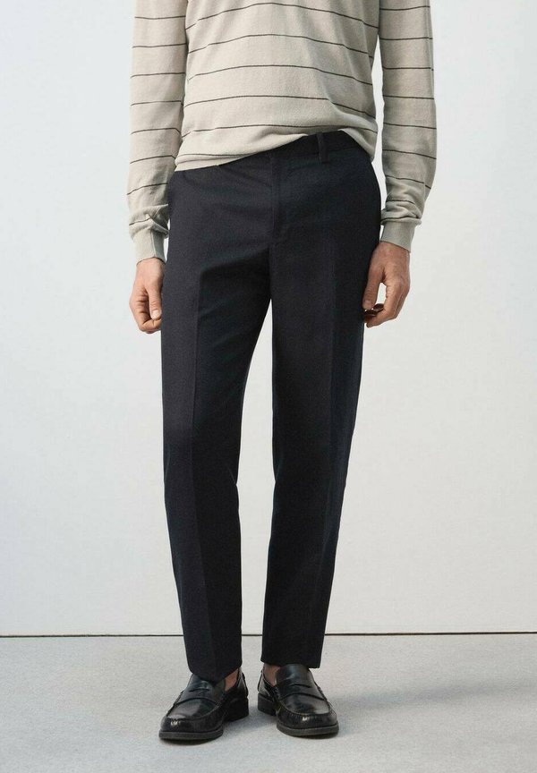 Mango Chinos - royal blue