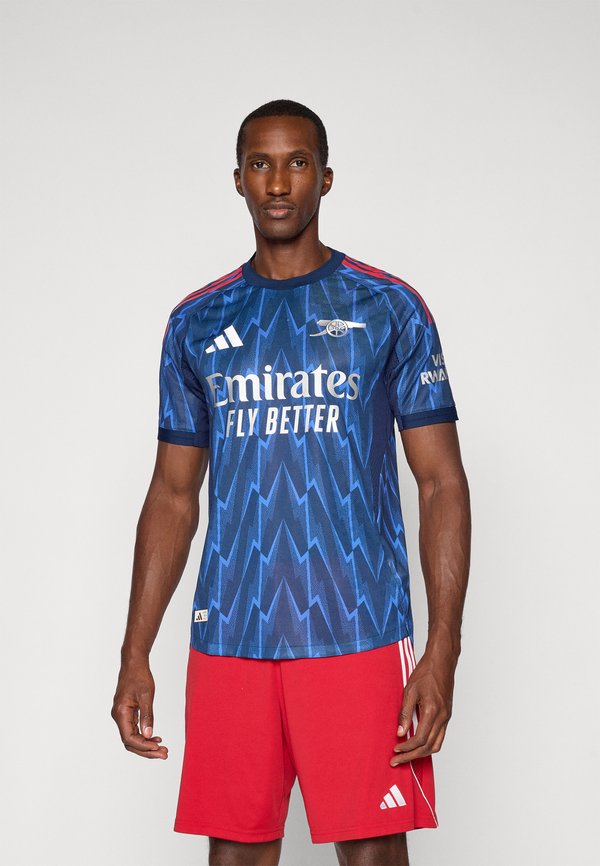 adidas Performance ARSENAL FC 25/26 AWAY JERSEY AUTHENTIC - Club wear - night indigo/matte silver-coloured