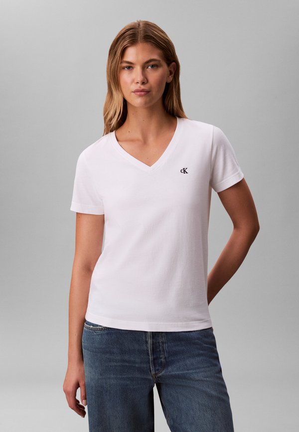 Calvin Klein Jeans Basic T-shirt - brilliant white