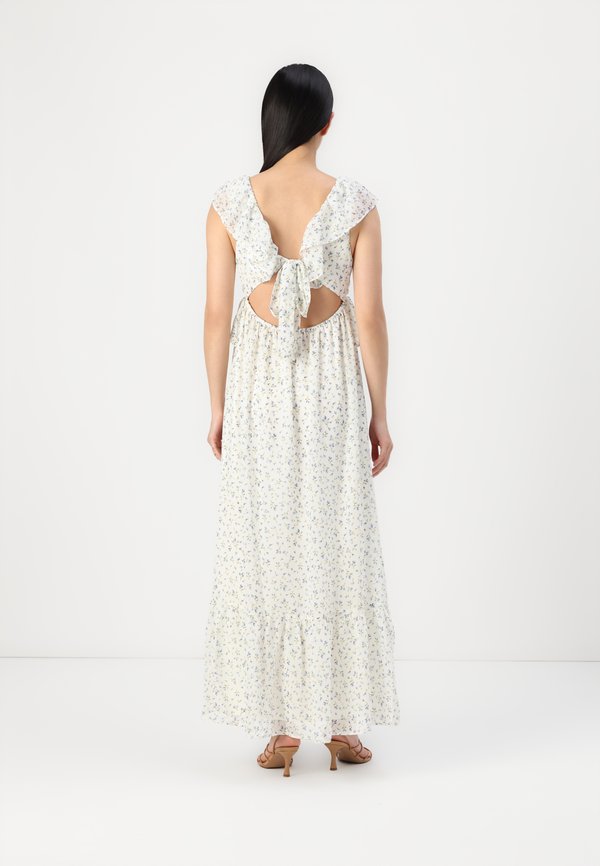 VILA VIMONE MAXI FLOUNCE DRESS