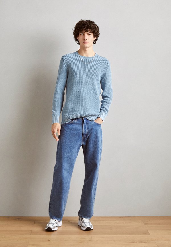 Marc O'Polo CREWNECK STRUCTURED SOLID