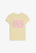Bershka TSHIRT - Print T-shirt - yellow