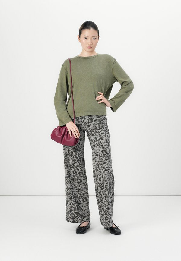 ONLY ONLMADISON WIDE ANIMAL PANT
