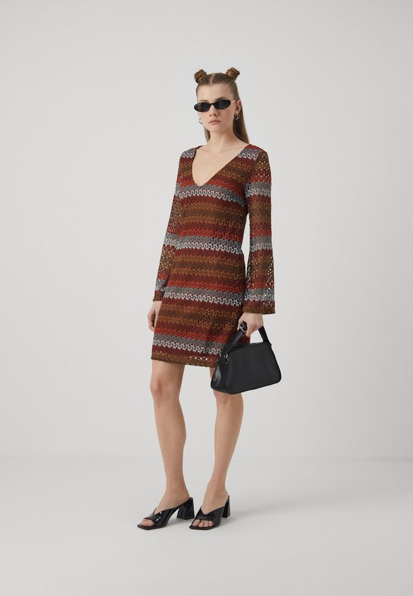 VILA VILEA V NECK SHORT DRESS