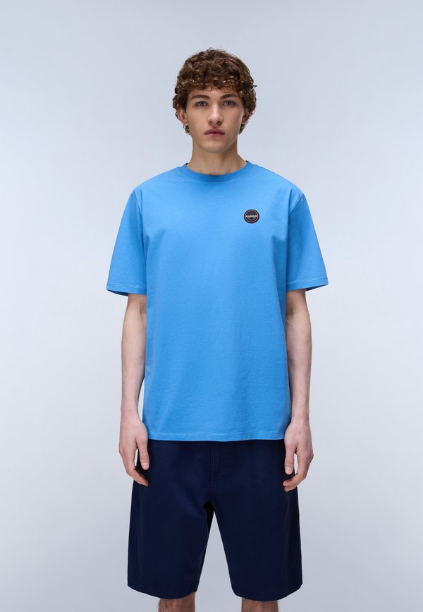 Napapijri BADGE JERSEY SHORT SLEEVE