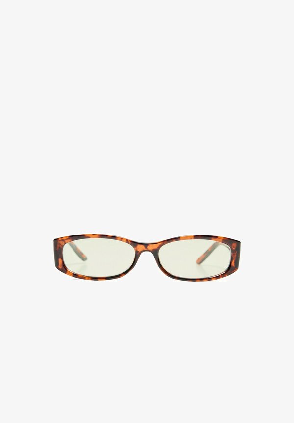 Bershka WITH BLUE LIGHT FILTER - GLASSES - Sunglasses - dark brown