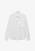 Mango ADULT - Button-down blouse - off white