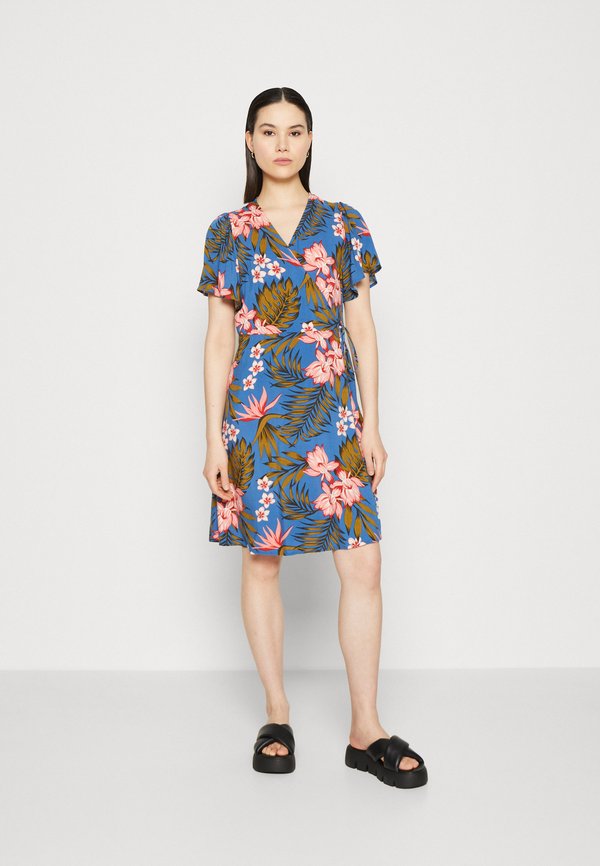 VILA VIMAYA WRAP SHORT DRESS