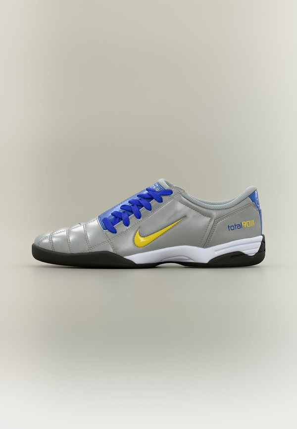 Nike Sportswear TOTAL 90 - Trainers - metallic silver-coloured/lightening/racer blue/black