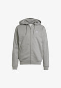 adidas Originals ESS FZ HD - Zip-up sweatshirt - medium grey heather   white