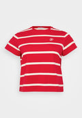 Tommy Hilfiger Curve CURVE LOGO EMBROIDERY JERSEY CREW NECK T-SHIRT