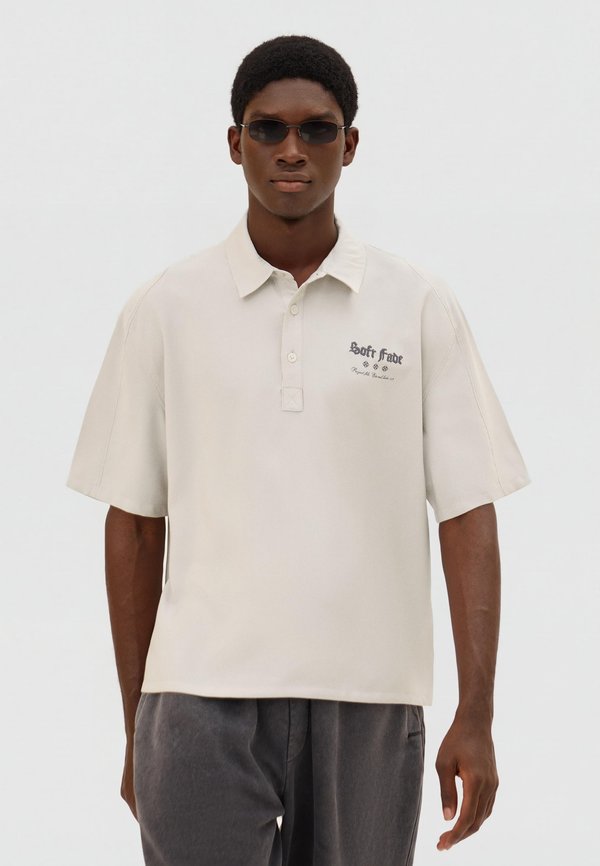 Bershka RELAX POLO - SHIRT - Polo shirt - light blue