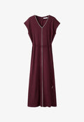 Mango Maxi dress - bordeaux