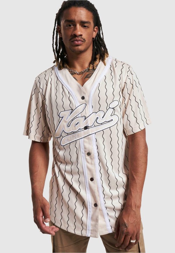 Karl Kani VARSITY ZICZAC PINSTRIPE BASEBALL