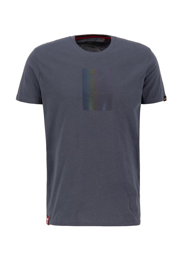 Alpha Industries RAINBOW REFLECTIVE LABEL T