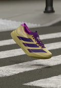 adidas Performance ADIZERO ADIOS PRO 4 - Road running shoes - sand/rich purple/gold-coloured metallic
