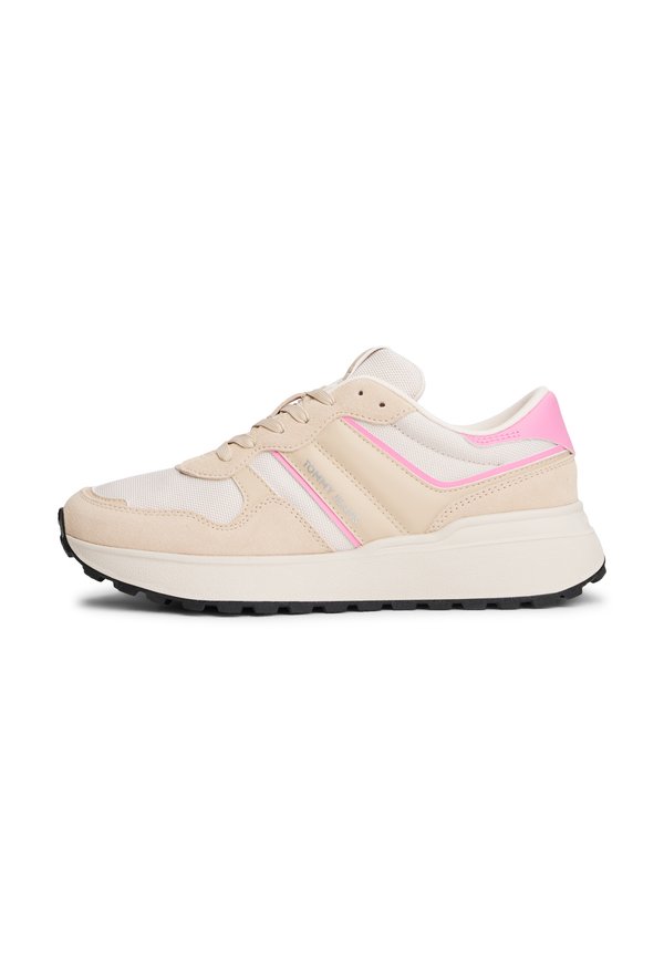 Tommy Jeans SUEDE CLEAT MIXED TEXTURE TRAINERS