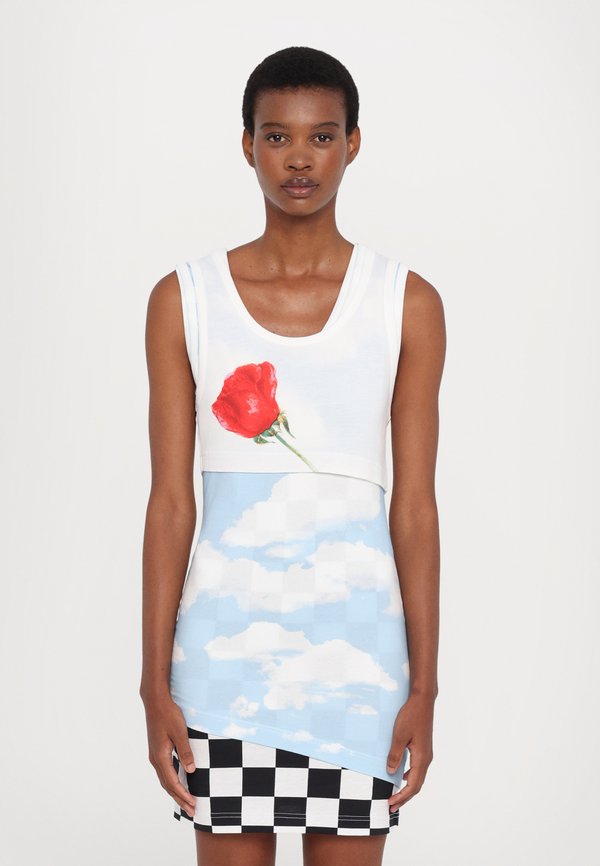 MOSCHINO ARCHIVE CLOUDS AND ROSES