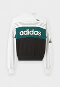 adidas Originals VARSITY CREW UNISEX - Sweatshirt - light grey heather