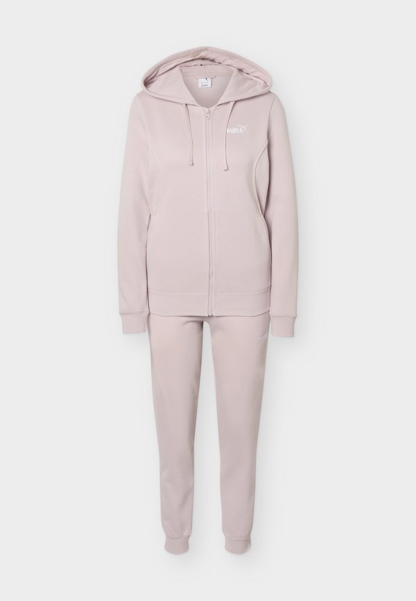 Puma HOODED SUIT FULL ZIP - Tracksuit - misty pink