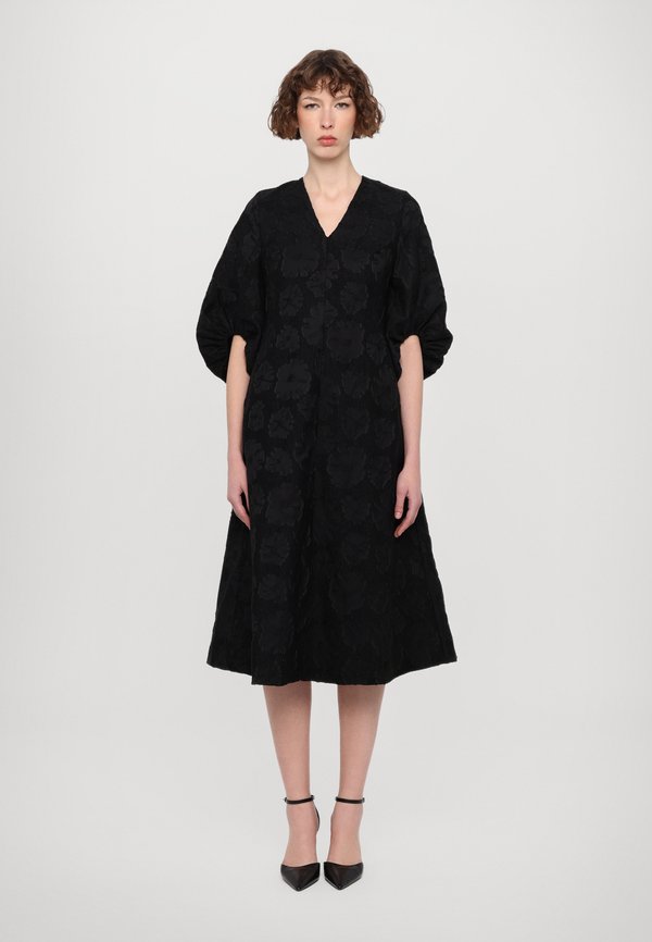 Stine Goya VOLUME SLEEVES MIDI DRESS