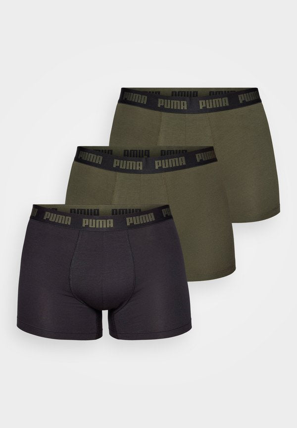 Puma MEN EVERYDAY 3 PACK - Boxer briefs - forest night