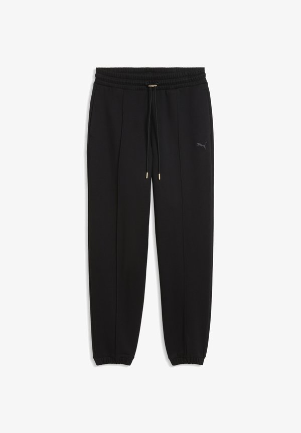 Puma HER FLEECE HOSE - Tracksuit bottoms - black