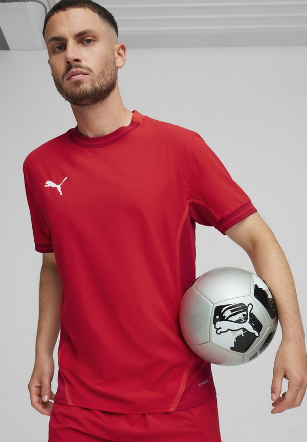 Puma TEAMSPORT  - Sports T-shirt - rotweissrot