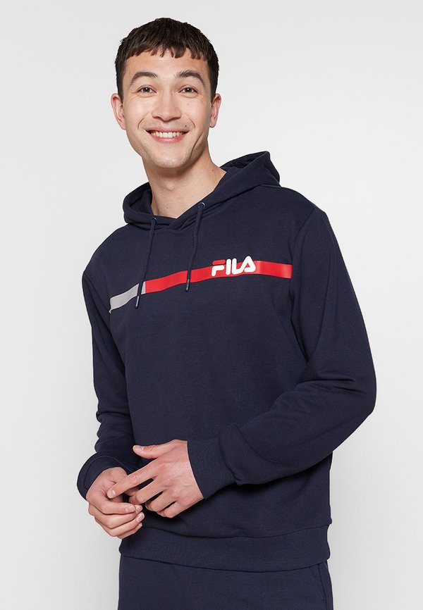 Fila SANFORD HOODY WITH BLOCK STRIPES