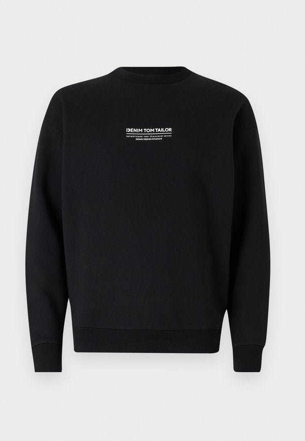 TOM TAILOR DENIM RELAXED PRINTED CREW NECK