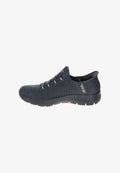 Skechers SUMMITS GLITZER - Slip-ons - blau